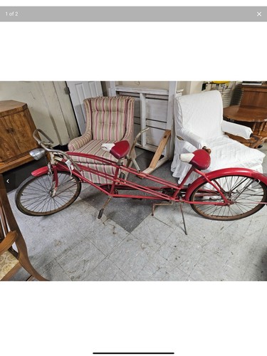 Tandem bicycle - tandem,