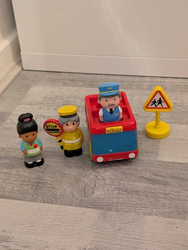 Elc happyland school bus set - elc,