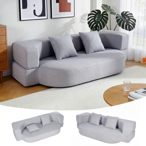 Modern fabric recliner - recliner, sofa