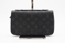 LOUIS VUITTON Round zipper long wallet Eclipse Zippy XL 8.6*5.1*1.5 inch