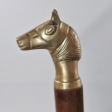 Vintage Brass Horse Head
