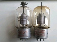 2 x HEINTZ & KAUFMAAN GAMMATRON 4E27/257-B TRANSMITTING BEAM VALVE/TUBE