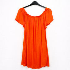 Jeff & Co Orange Off Shoulder