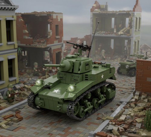 Ww2 m3a1 stuart tank - ww2,