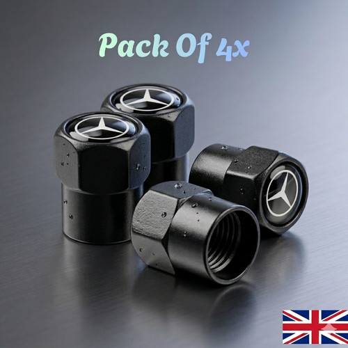 Black amg tyre valve - black,
