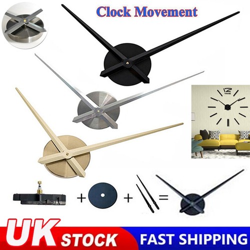 Diy large clock - 3d,