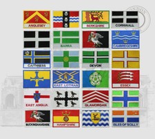 UK County Flags Iron/Sew On