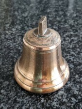 VINTAGE WALL MOUNTED BELL - Ships, Dinner, Pub 8cm diameter