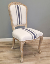 American Oak Beaumont Stripe Indoor Dining Chair