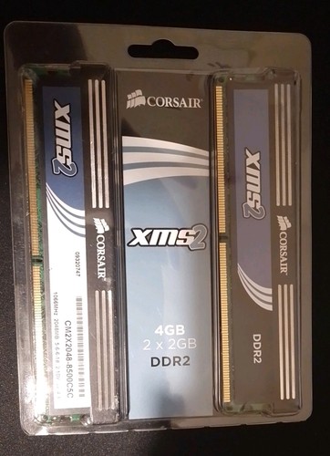Corsair xms2 ddr2 ram memory - corsair,