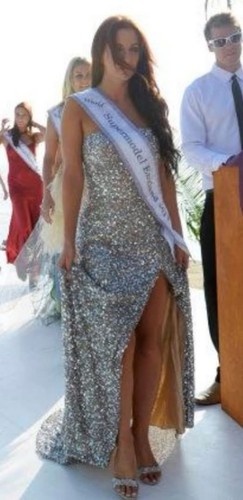 Sherri hill size - 6, sequin