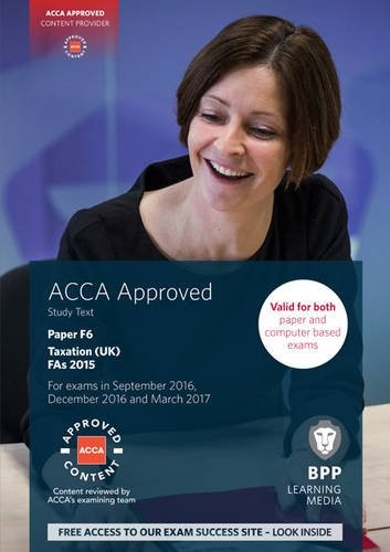 Acca taxation fa2015 study - taxation, fa2015: