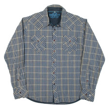 LEE COOPER Mens Shirt Blue