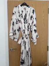 M&S Rosie Satin Dressing Gown