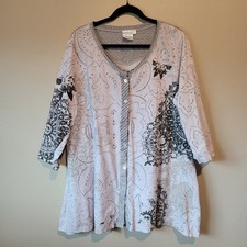 Parsley & Sage Size 2X White