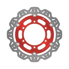 EBC Floating Vee Rotor Front Red Hub Front Right for Triumph Trident 750 1992-98