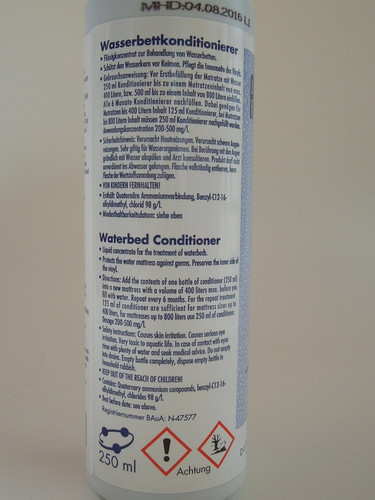Water bed conditioner - ,