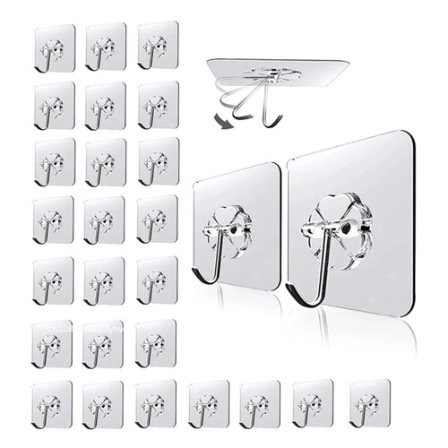 Self adhesive wall - wall, hooks