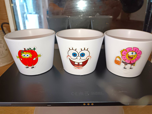 Spongebob ceramic bits - bits, bobs/