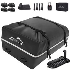 Car Roof Cargo Bag 425 Liters Foldable Roof Bag with Anti Slip-Mat RRP £88.99