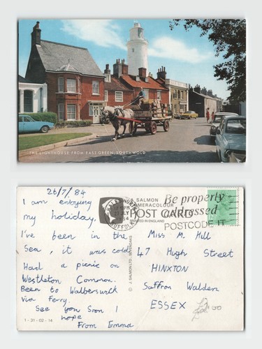 Postcard the lighthouse from - postcard,