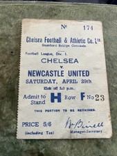 29-4-1950. Chelsea   Newcastle