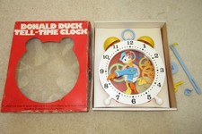 Donald Duck Tell-Time Clock