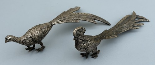 Vintage pair silver - pair, plated