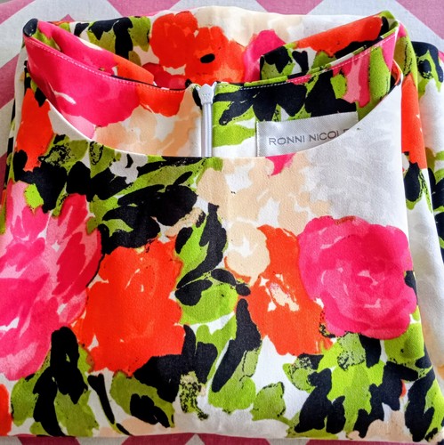 Ronni nicole floral - floral, sleeveless