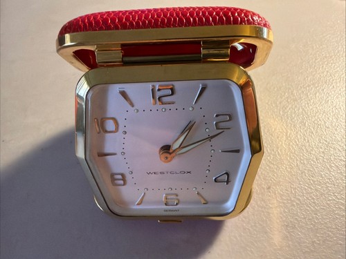 Vintage westclox travel alarm - vintage,