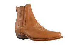 Loblan 298 Pointed Toe Tan