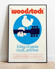 Woodstock 1970 tour poster - tour,