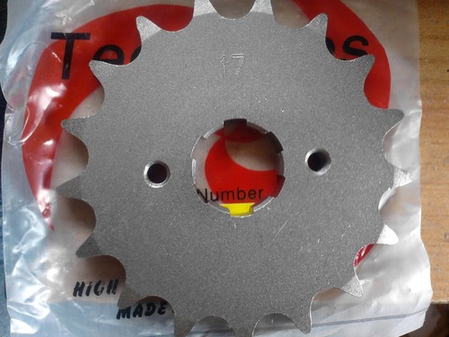Front sprocket 17t fits honda - front,