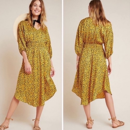 Anthropologie marigold floral - anthropologie,