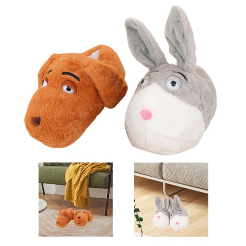 Cartoon animal plush winter - animal,