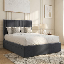 PLUSH DIVAN BASE BED SET WITH