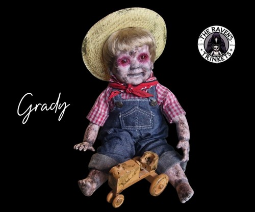 Creepy doll porcelain horror - creepy,