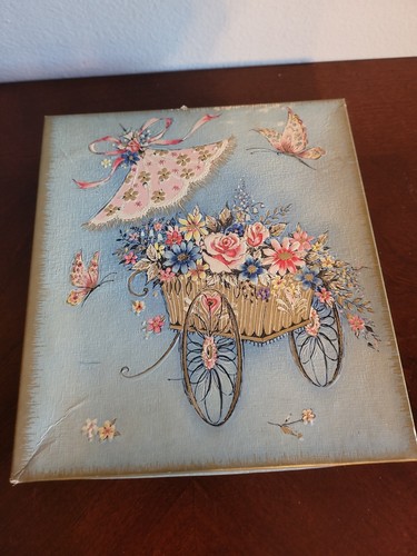 Vintage card box - card, famous