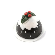 Dolls House Christmas Pudding