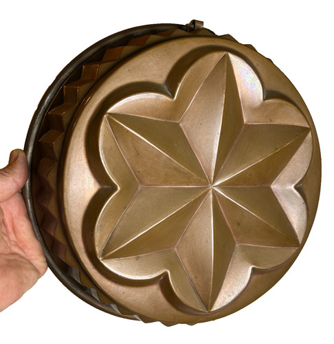Antique copper starburst - copper,
