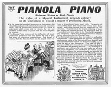 PIANOLA PIANO (Steinway, Weber