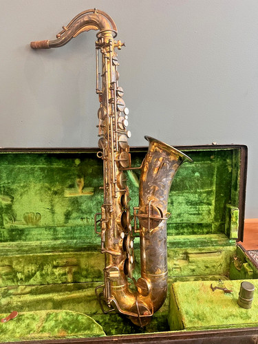 Gold plated buescher melody - plated,