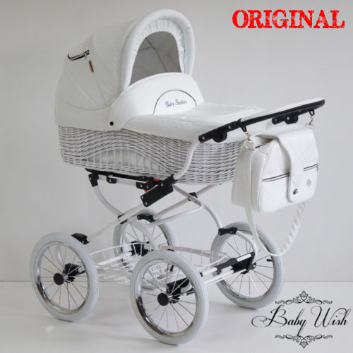 Scarlett wicker pram baby - scarlett,