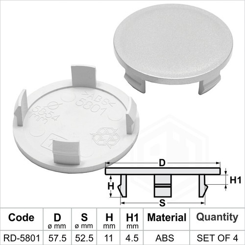 Alloy wheel center caps - , centre