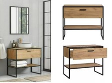 Industrial Bathroom Vanity