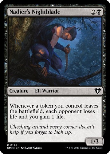Foil nadier nightblade - foil, nadier's