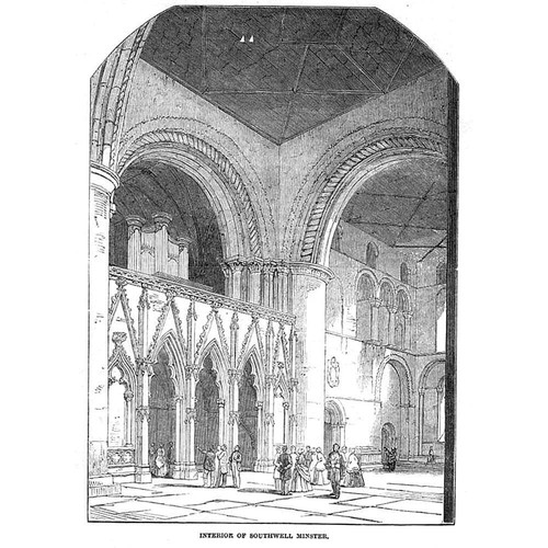 Southwell minster interior - minster,