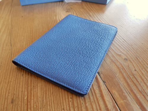 Smythson grained leather