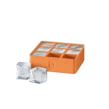 Nespresso Barista Ice Cube Tray, Color- Neon Orange Tomas Kral Design