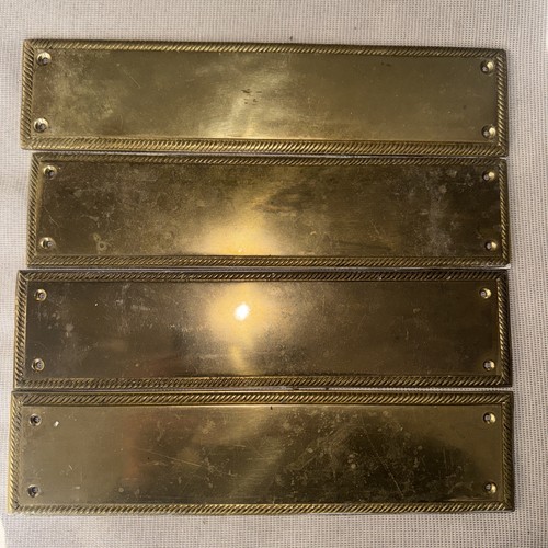 Solid antique brass finger - solid,